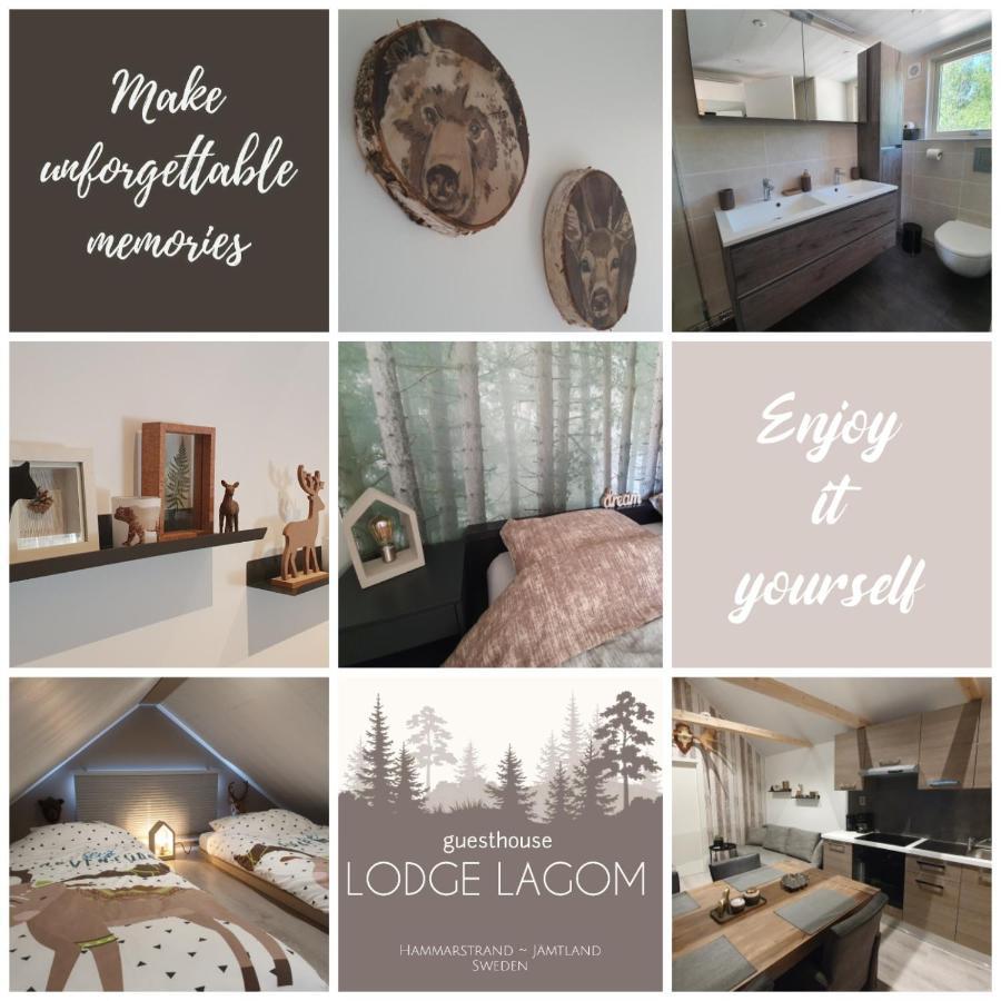Guesthouse 'Lodge Lagom' ~ Hammarstrand-Jämtland Extérieur photo